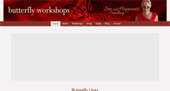 Desktop Screenshot of butterflyworkshops.com